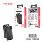 Power Bank Ven‑Dens VD‑PB060 – 10 000 mAh (22,5 W)