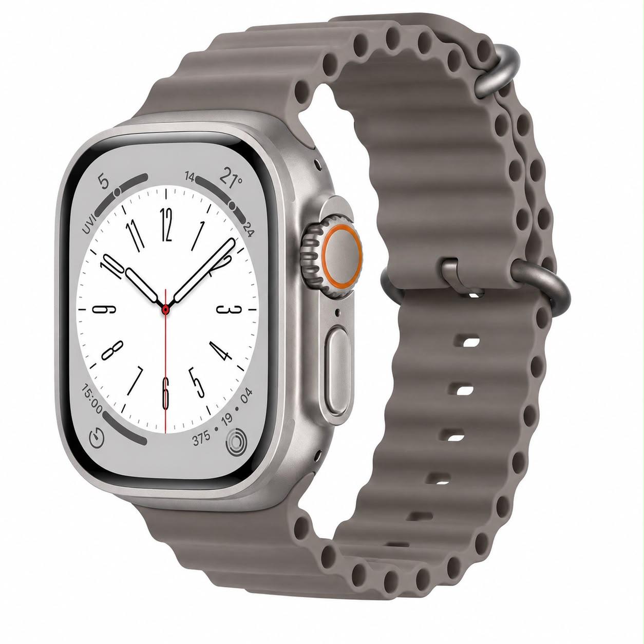 Bracelet de montre intelligente en silicone – 22 mm