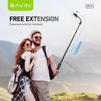 BAVIN P18 Magnetic Retractable Selfie Stick