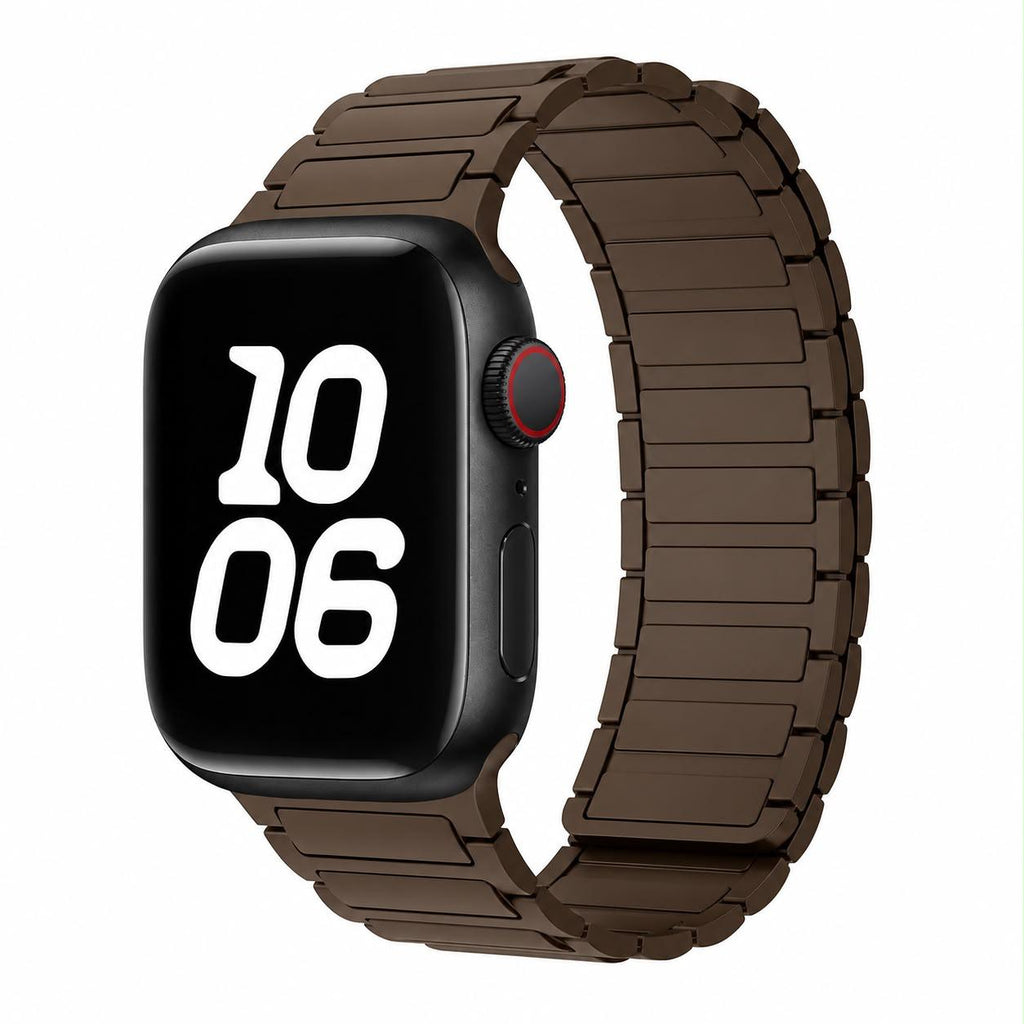 Bracelet de montre intelligente en silicone magnétique renforcé – 22 mm