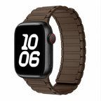 Bracelet de montre intelligente en silicone magnétique renforcé – 22 mm