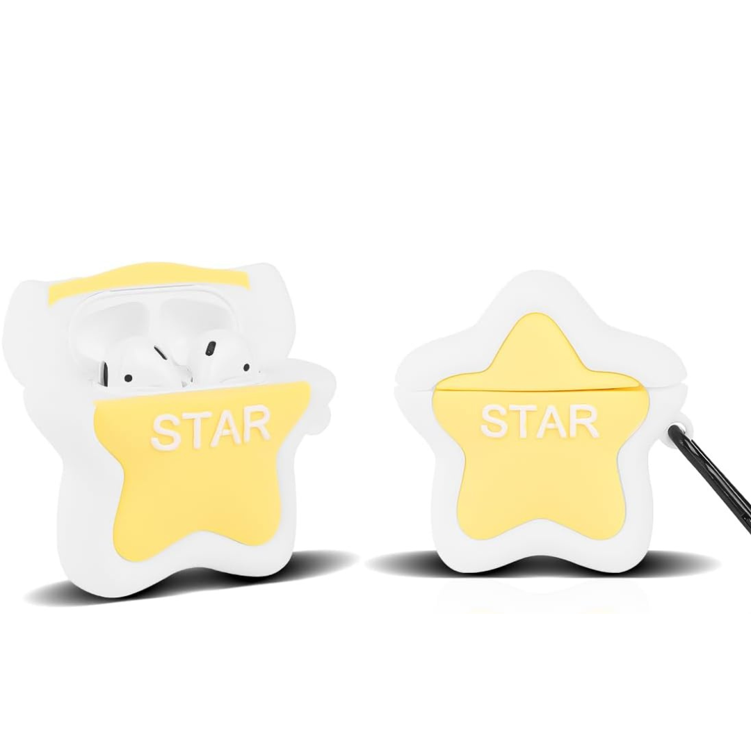 Étui Airpods STAR - En silicone souple KZA009
