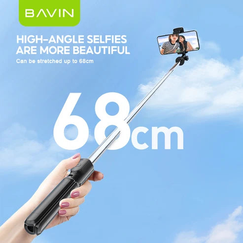 BAVIN P09 Portable Selfie Stick Monopod Tripod Stand